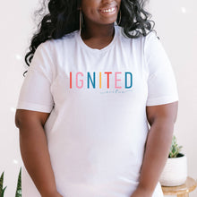 Load image into Gallery viewer, Ignited Rainbow Tee