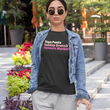 Load image into Gallery viewer, Yoga Pants + Sunday Brunch + Farmers Markets Muscle Tank
