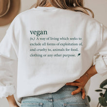Load image into Gallery viewer, Vegan Definition Sweatshirt