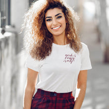 Load image into Gallery viewer, Good Vibes Only Stars Tee